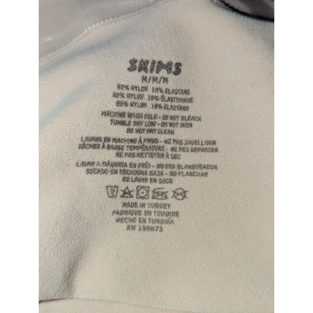 Skims SEAMLESS SCULPT High Waisted Mid Thigh Size Medium Beige - Picture 2 of 7